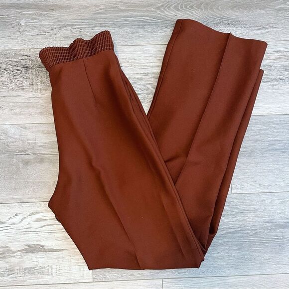 Vintage Burnt Orange Women’s Trousers - Picture 4 of 4